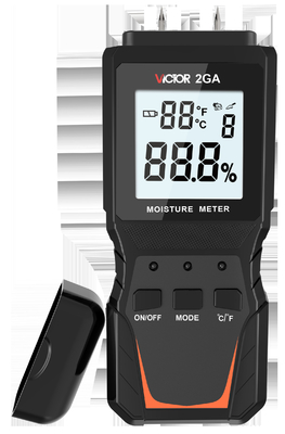 VICTOR 2GA Digital Wood Moisture Meter Handheld Humidity Meter