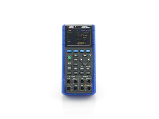 VICTOR Multifunction Process Calibrator Signal Generator With Accuracy Of 0.01%  5 Digits Display 24V loop circuit IP65