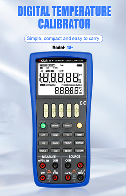 VICTOR14+ temperature calibrator RTD Measurement Multifunction Process Calibrator