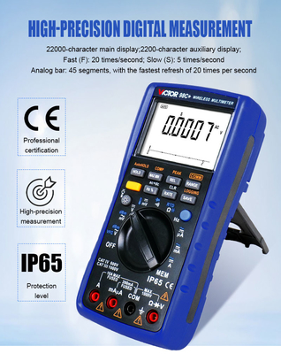 VICTOR 98C+ wireless Digital Multimeter 22000 counts display auto range multimeter