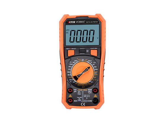 Mini VICTOR Digital Multimeter VC890C+ Manual range multimeter 1999 LCD display NCV LIVE True RMS Multimeter Digital