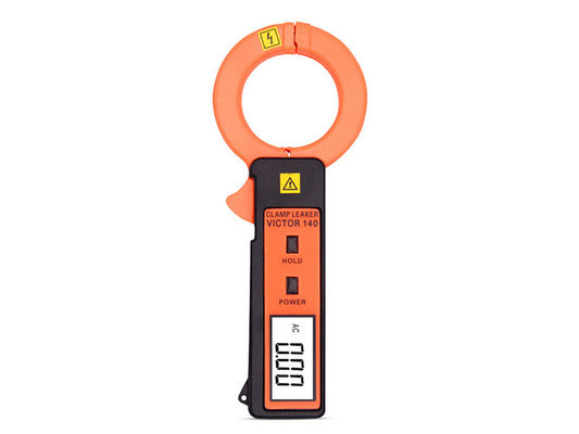 Clamp Leaker Function Measurement Of AC Leakage Current, AC Current And On-Line AC Current Four Bits LCD Display