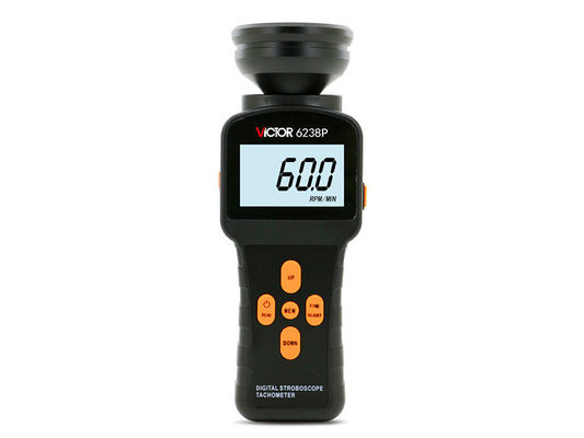 Flash-Frequency Velocity Mesauring Device Digital Stroboscope With Large LCD And Backlight Digital Tachometer
