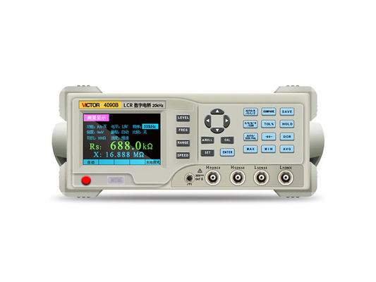TFT Display Handheld LCR Meter With USB RS232 Cable Data Storage Function