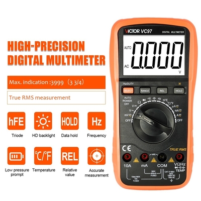 VC97 VICTOR Digital Multimeter 3999 LCD Display auto range digital multimeter VICTOR original factory