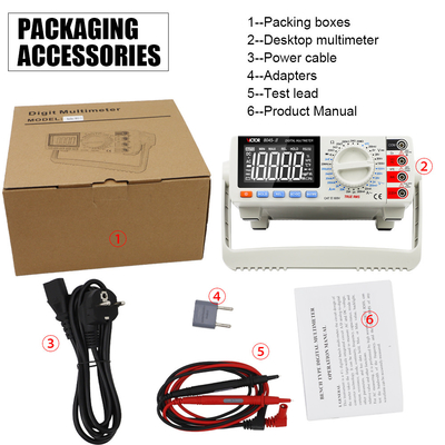 VC8045 II Table Top Multimeter 19999 Counts Electrician Transistor Capacitance Tester