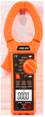 AC digital clamp meter New 6052 clamp meters 5999 AC2000A with Max/Min NCV V.F.C multimeter clamp meter