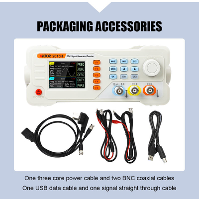 Signal Generator/Counter 2015H Function Generator 15MHz DDS Signal Function Generator Waveform Frequency Counter