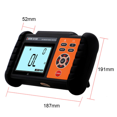 VICTOR  6310B DC Low Resistance Tester four-wire measurement 300k OHM USB data upload resolution 1uOHM