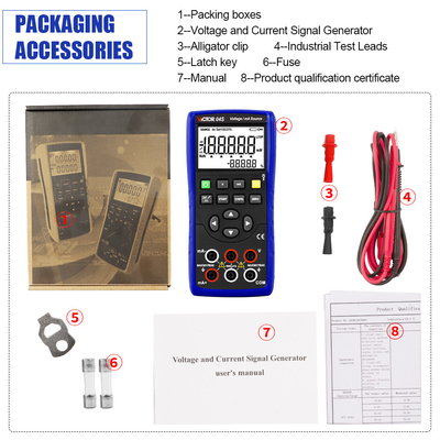 VICTOR 04S Voltage/mA Source calibrator tester Temperature calibrator simulator source transmitter calibrrator
