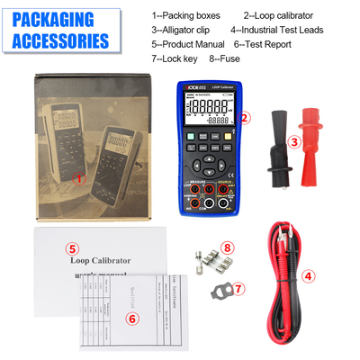 High Precision Voltage Current Loop Calibrator Handheld Auto Signal Generator current loop calibrator
