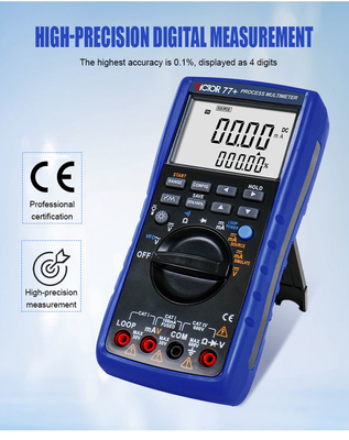 20mA Signal Output 24V Victor 77+ Process Meter 2 In 1 Digital Multimeter