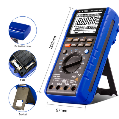 VICTOR189A 0.025% Accuracy 55000 Counts VICTOR Digital Multimeter 1000V Fuse Protection