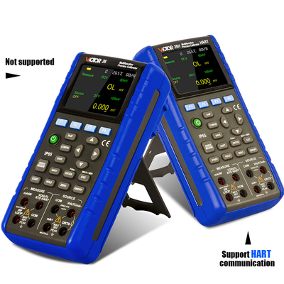 VICTOR 26 Multifunction Process Calibrator Signal Generator With Accuracy Of 0.01%  5 Digits Display 24V loop circuit IP65