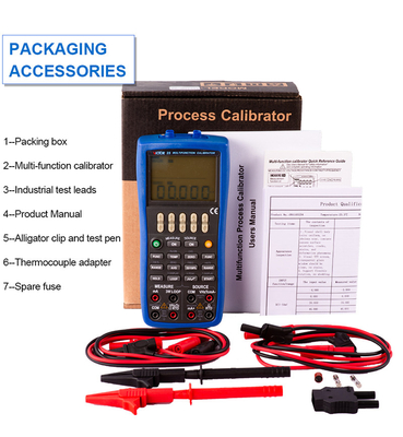 VICTOR 25 0.02% Accuracy Multifunction Process Calibrator Two Independent Channels