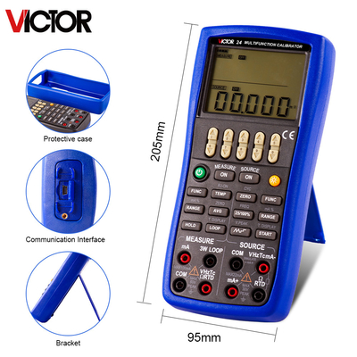VICTOR 24 Portable Multifunction Process Calibrator Rtd Calibration Equipment