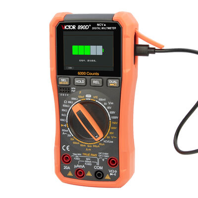 VICTOR 890C Digital Multimeter with TFT screen 6000 counts display