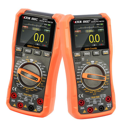 VICTOR 890C Digital Multimeter with TFT screen 6000 counts display