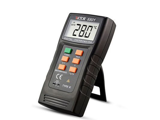 1999 Counts Industrial Digital Thermometer With Thermocouple Sensors