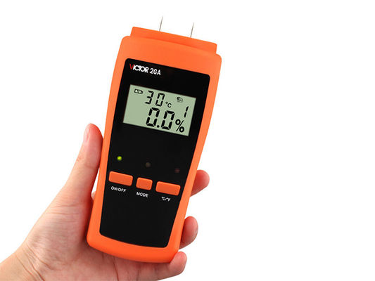 VICTOR 2GA Digital Wood Moisture Meter Handheld Humidity Meter