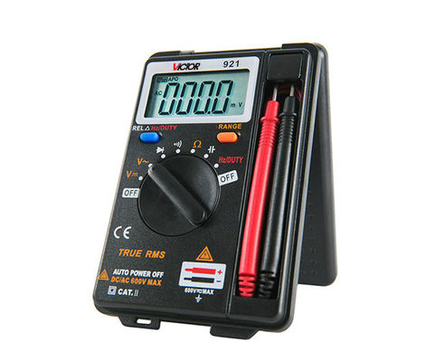 Mini Handheld Auto Ranging Digital Multimeter Foldable Ammeter 3999 Counts