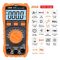 6000 Counts Industrial True Rms Multimeter With Temperature Backlight