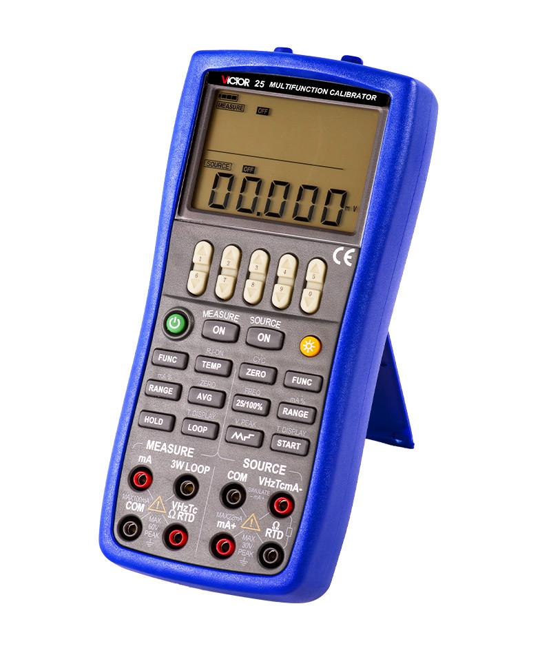 VICTOR 25 0.02% Accuracy Multifunction Process Calibrator Two ...