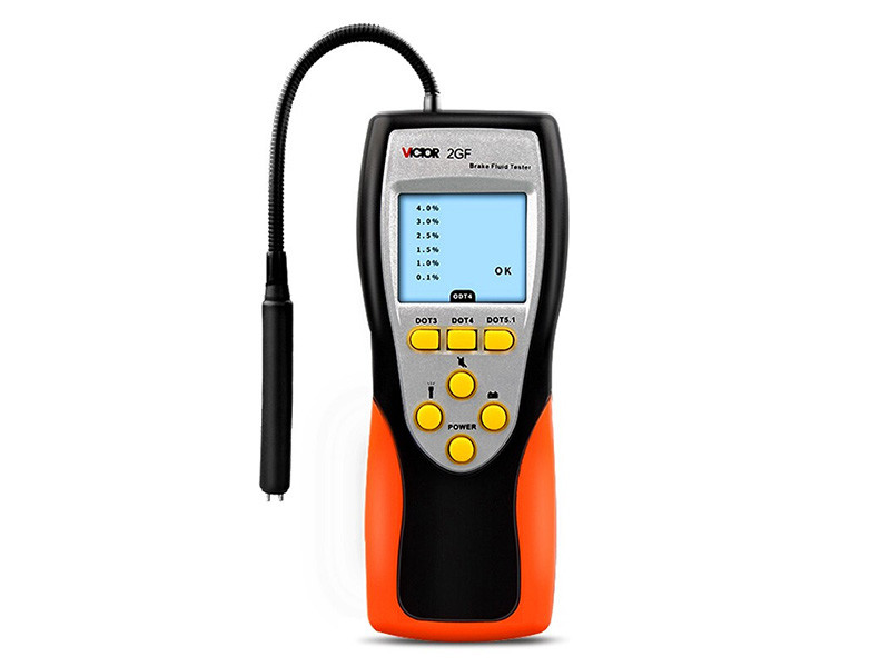 Brake Test Screen DOT3 Automotive Brake Fluid Tester LCD Screen Bar Graph With Sound Alarm