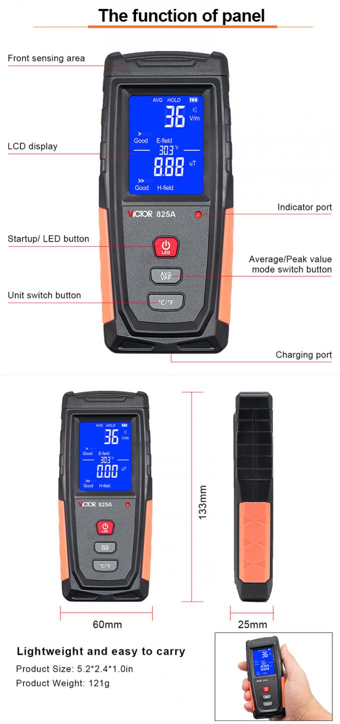3500MHz Multifunction Environment Meters Digital