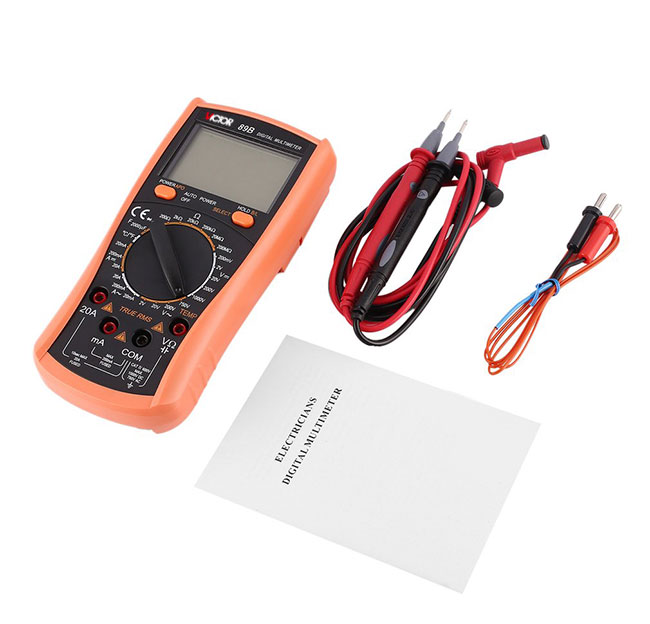 Intelligent Manual Ranging Digital Multimeter 2000 Counts