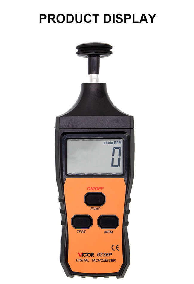 VICTOR 6236P Multifunction Environment Meters 8