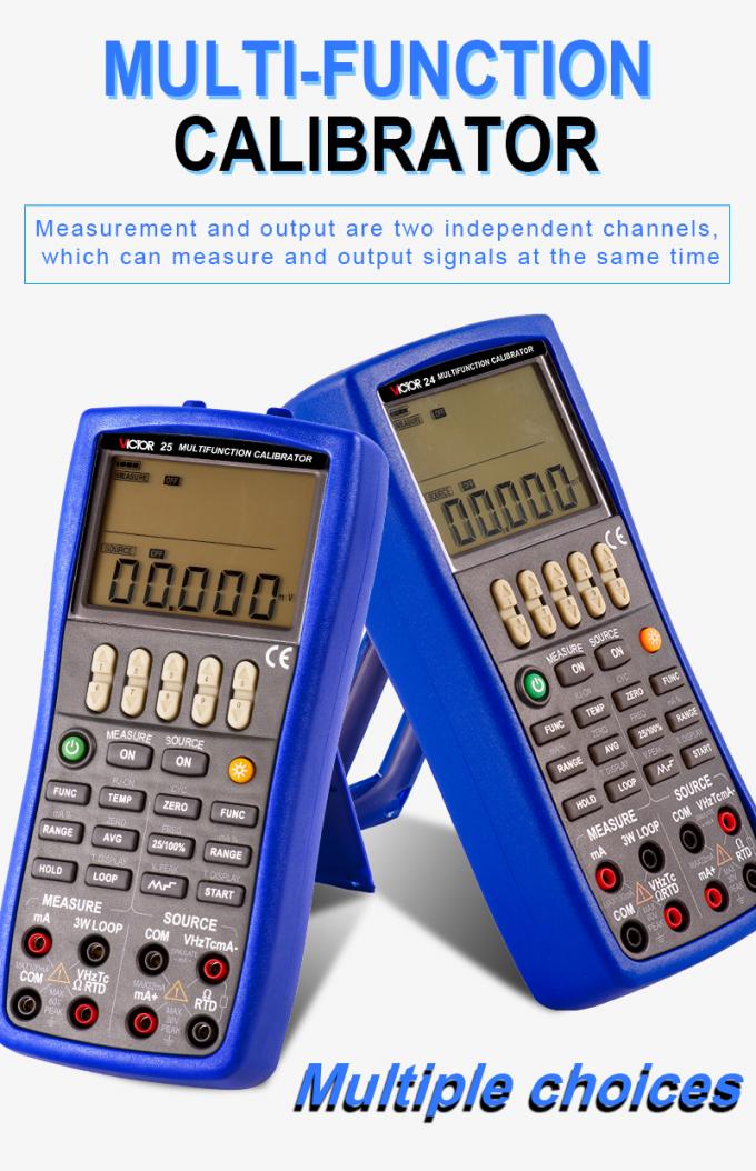 VICTOR 25 0.02% Accuracy Multifunction Process Calibrator Two ...